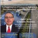 Conferencia  “La Seguridad en el Transporte primario de Mercancías bajo un enfoque preventivo”