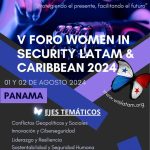 V Foro Women in security