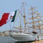  Zarpa el Buque Escuela Velero “Cuauhtémoc” para iniciar el Crucero de Instrucción “Tricontinental 2024”