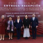 Omar García Harfuch, en la Ceremonia de Entrega-Recepción de la Titularidad de la SSPC