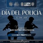 Felicidades a la policía estatal de Chihuahua